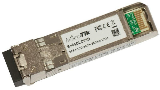 Mikrotik 10G 850nm 300m Multi-Mode SFP+ Transceiver | S+85DLC03D Transceiver & Repeater MikroTik