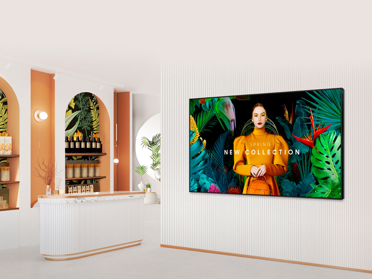 Samsung QB43C / LH43QBCEBGCXEN 43” 4K Ultra HD Professional Smart Signage Display Digital Signage Display Samsung