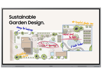 Samsung WE65FX 65" 4K Ultra HD OS-Free Interactive Display Interactive Touchscreen Display Samsung