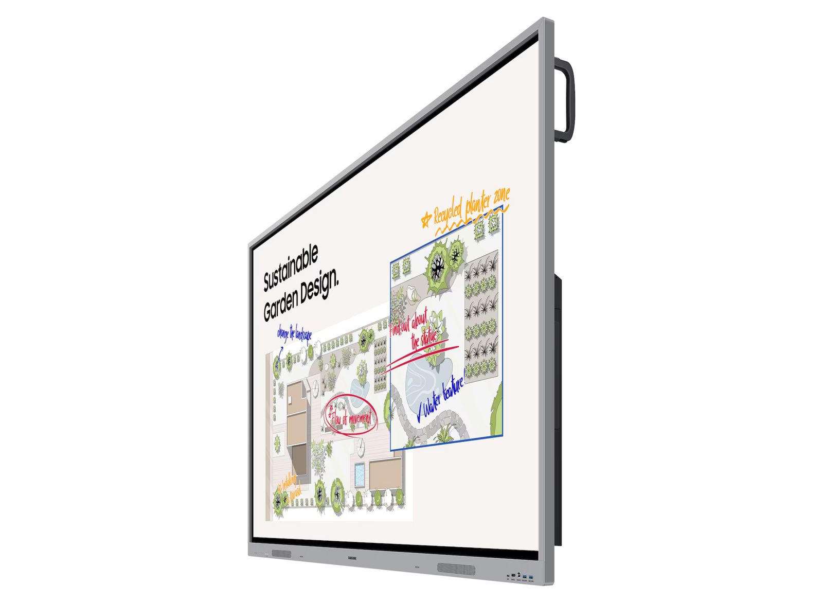 Samsung WE75FX 75" 4K Ultra HD OS-Free Interactive Display Interactive Touchscreen Display Samsung