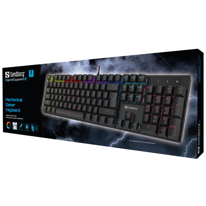 Sandberg Mechanical Gamer Keyboard GERMAN | 640-31
