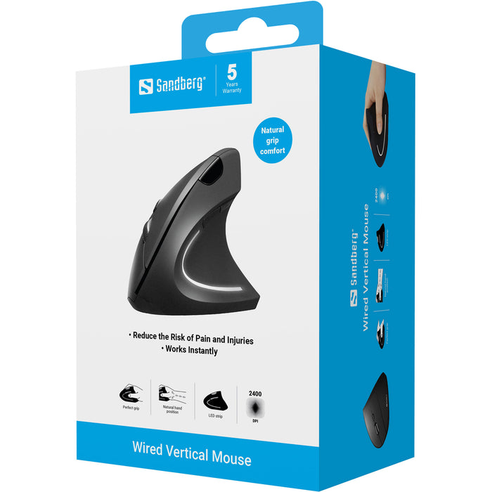 Sandberg Wired Vertical Mouse | 630-14