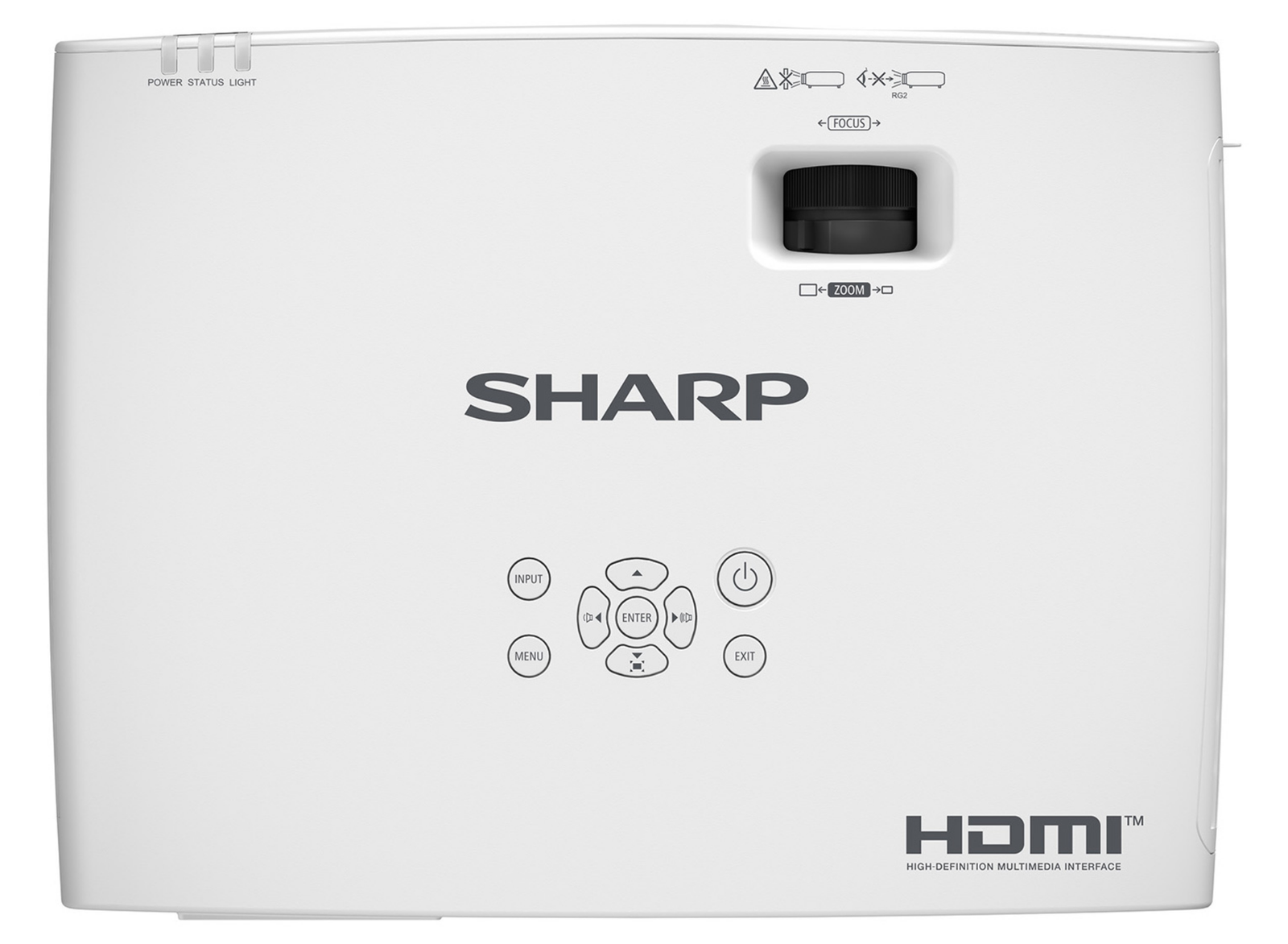 Sharp XPE501U High Brightness Laser Projector - 5000 Lumens Projector Sharp