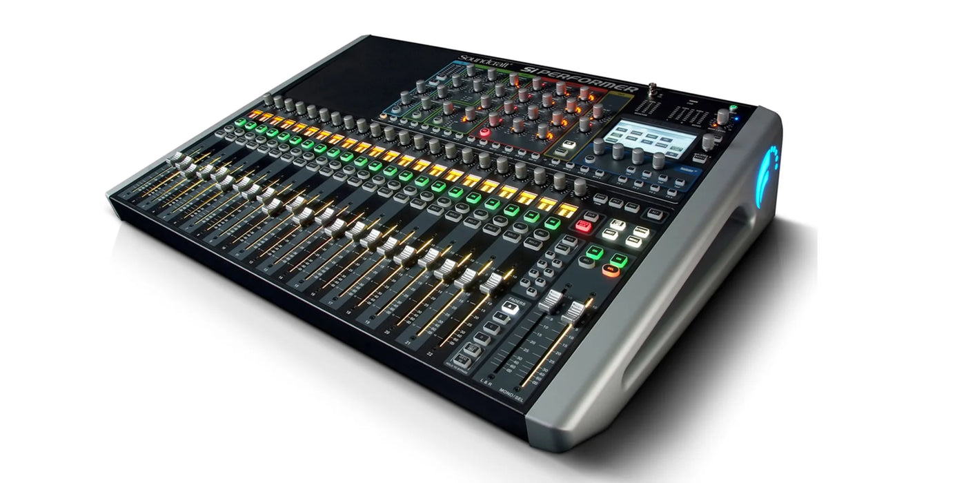 Soundcraft Si Performer 2 Built-in Automated Lighting Controller | SCR-5009535 Audio Mixer Soundcraft