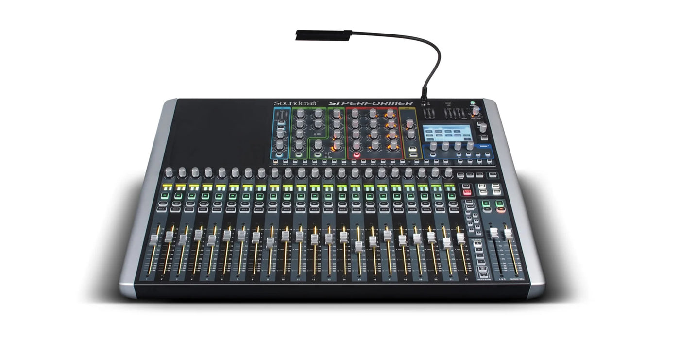 Soundcraft Si Performer 2 Built-in Automated Lighting Controller | SCR-5009535 Audio Mixer Soundcraft