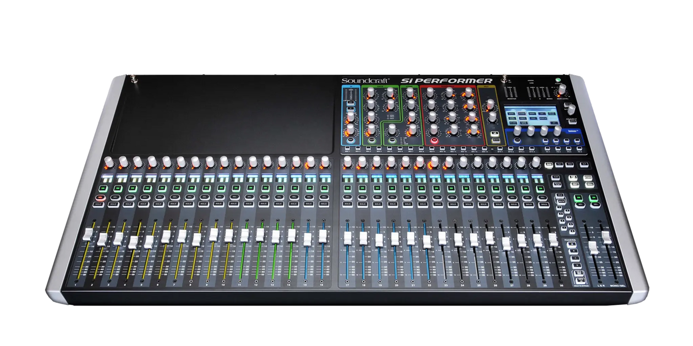 Soundcraft Si Performer 3 Built-in Automated Lighting Controller | SCR-5001849 Audio Mixer Soundcraft