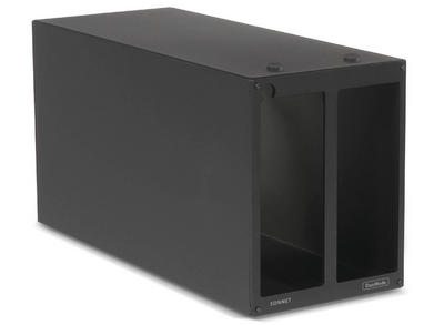 Sonnet DuoModo Dual-Module Desktop Enclosure – Rugged Aluminium Housing, Modular Design | DM-ENC-2M-D External Graphics Card Enclosures Sonnet