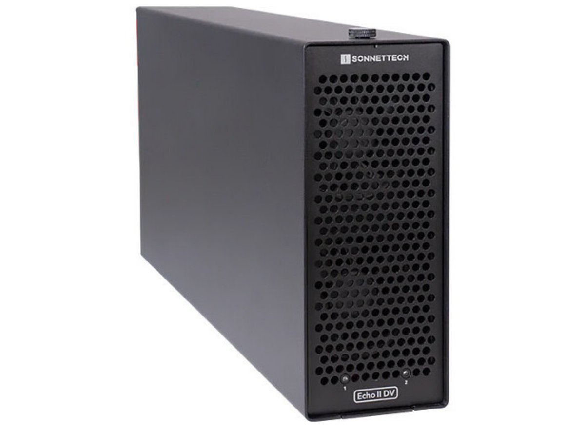 Sonnet Echo II DV Desktop Thunderbolt 3 PCIe Expansion – Dual-Slot, 400W PSU | ECHO-2DDV-TB3 External Graphics Card Enclosures Sonnet