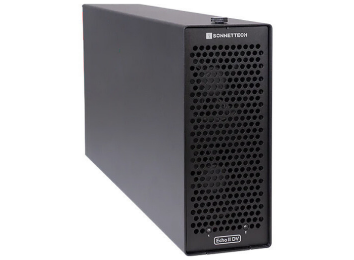 Sonnet Echo II DV Desktop Thunderbolt 3 PCIe Expansion – Dual-Slot, 400W PSU | ECHO-2DDV-TB3 External Graphics Card Enclosures Sonnet
