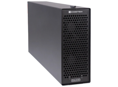 Sonnet Echo II DV Desktop Thunderbolt 3 PCIe Expansion – Dual-Slot, 400W PSU | ECHO-2DDV-TB3 External Graphics Card Enclosures Sonnet