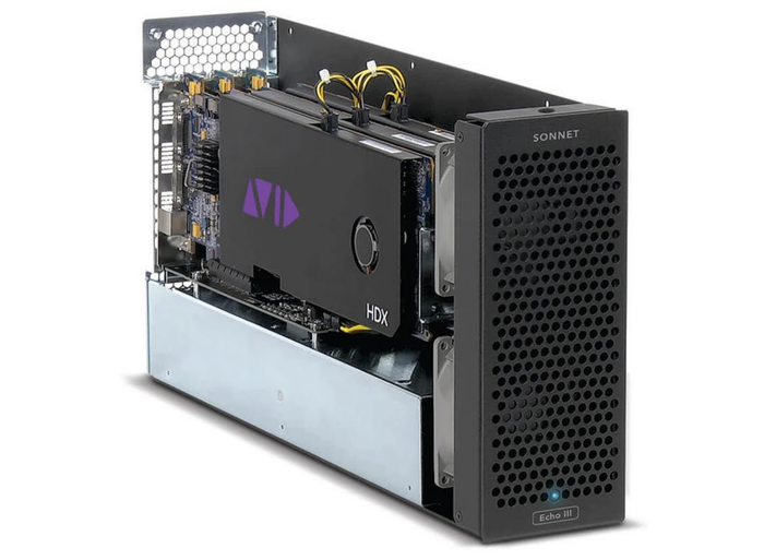 Sonnet Echo III Desktop Thunderbolt 3 to PCIe Expansion System – 3 Slots, 400W Power | ECHO-3D-TB3 External Graphics Card Enclosures Sonnet