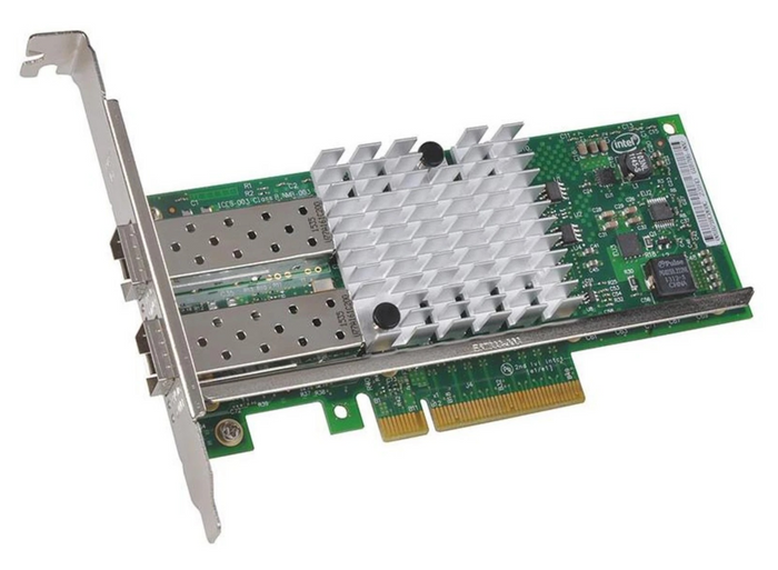 Sonnet Presto 10GbE SFP+ Dual-Port 10 Gigabit Ethernet PCIe Network Adapter Card | G10E-SFP-2XM-E3 Network Card Sonnet