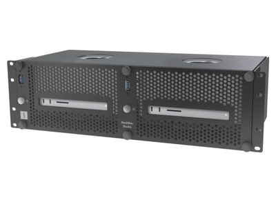 Sonnet RackMac Studio 3U Rackmount Enclosure for 1–2 Mac Studio Computers | RACK-STD-2X Rack Accessory Sonnet