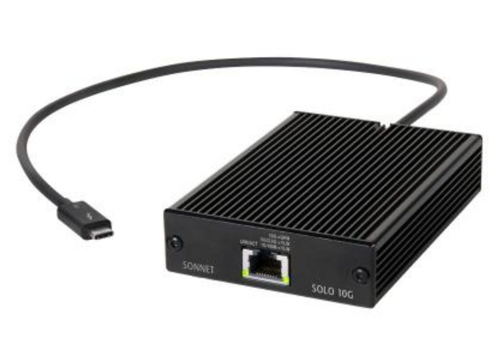 Sonnet Solo 10G Thunderbolt 3 to 10Gb Ethernet Adapter | SOLO10G-TB3 Adapter / Converter Sonnet