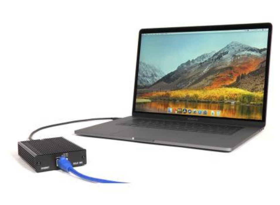 Sonnet Solo 10G Thunderbolt 3 to 10Gb Ethernet Adapter | SOLO10G-TB3