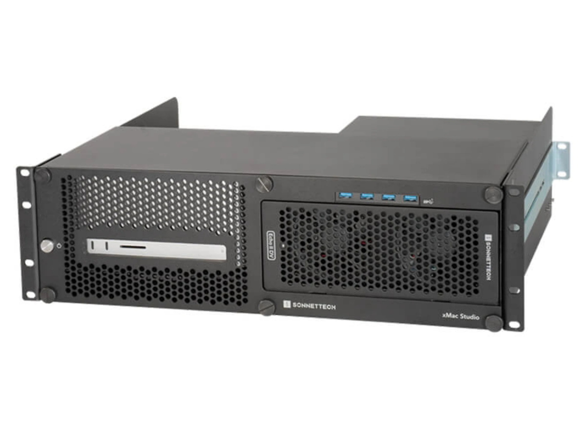 Sonnet xMac Studio/Echo II DV 3U Rackmount Enclosure – Dual PCIe Expansion, Thunderbolt 3 | XMAC-STD-IIDV Video Recorder Security Enclosures Sonnet