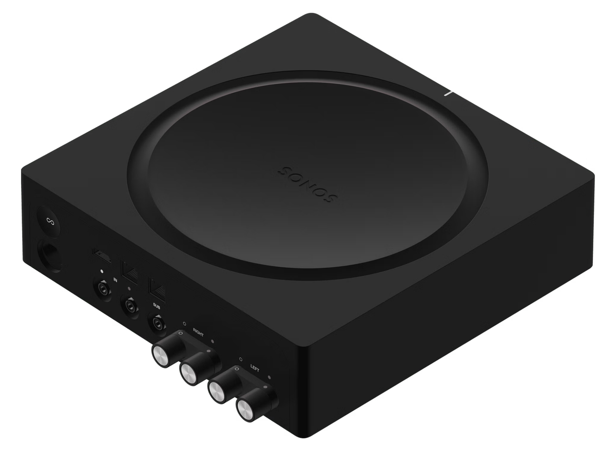 Sonos Amp Wireless Streaming Amplifier – 125W per Channel, HDMI ARC & AirPlay 2 | AMPG1UK1BLK Audio Amplifier Sonos