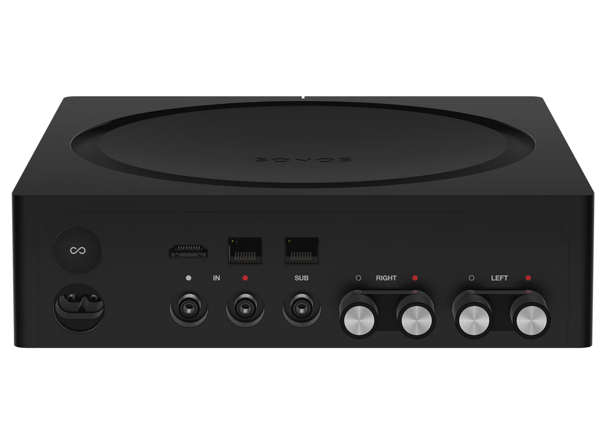 Sonos Amp Wireless Streaming Amplifier – 125W per Channel, HDMI ARC & AirPlay 2 | AMPG1UK1BLK Audio Amplifier Sonos