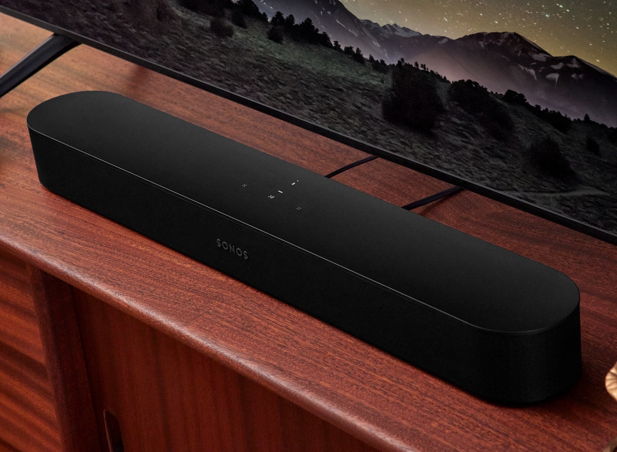 Sonos Beam Gen 2 Smart Soundbar – Dolby Atmos, HDMI eARC, AirPlay 2 & Voice Control | BEAM2UK1BLK Soundbar Sonos