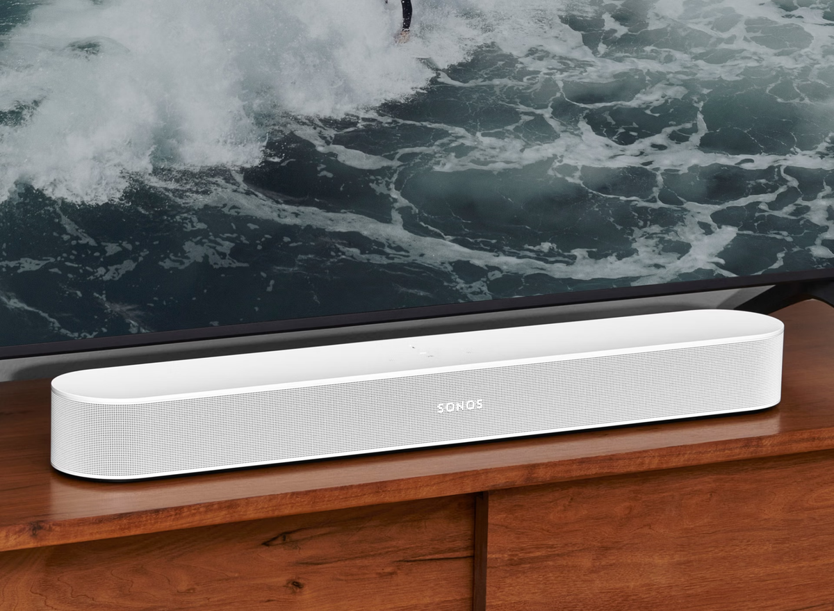 Sonos Beam Gen 2 Smart Soundbar – Dolby Atmos, HDMI eARC, Trueplay & AirPlay 2 | BEAM2UK1 Soundbar Sonos