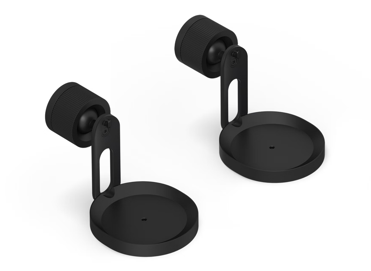 Sonos Era 100 Pro Surface Mount – Adjustable Wall & Ceiling Bracket with Cable Management | E1PMPWW1BLK Speaker Mount Sonos