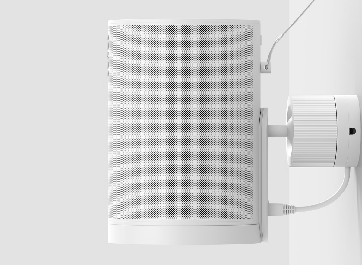 Sonos Era 100 Pro Surface Mount – Adjustable Wall & Ceiling Bracket with Cable Management | E1PMPWW1 Speaker Mount Sonos
