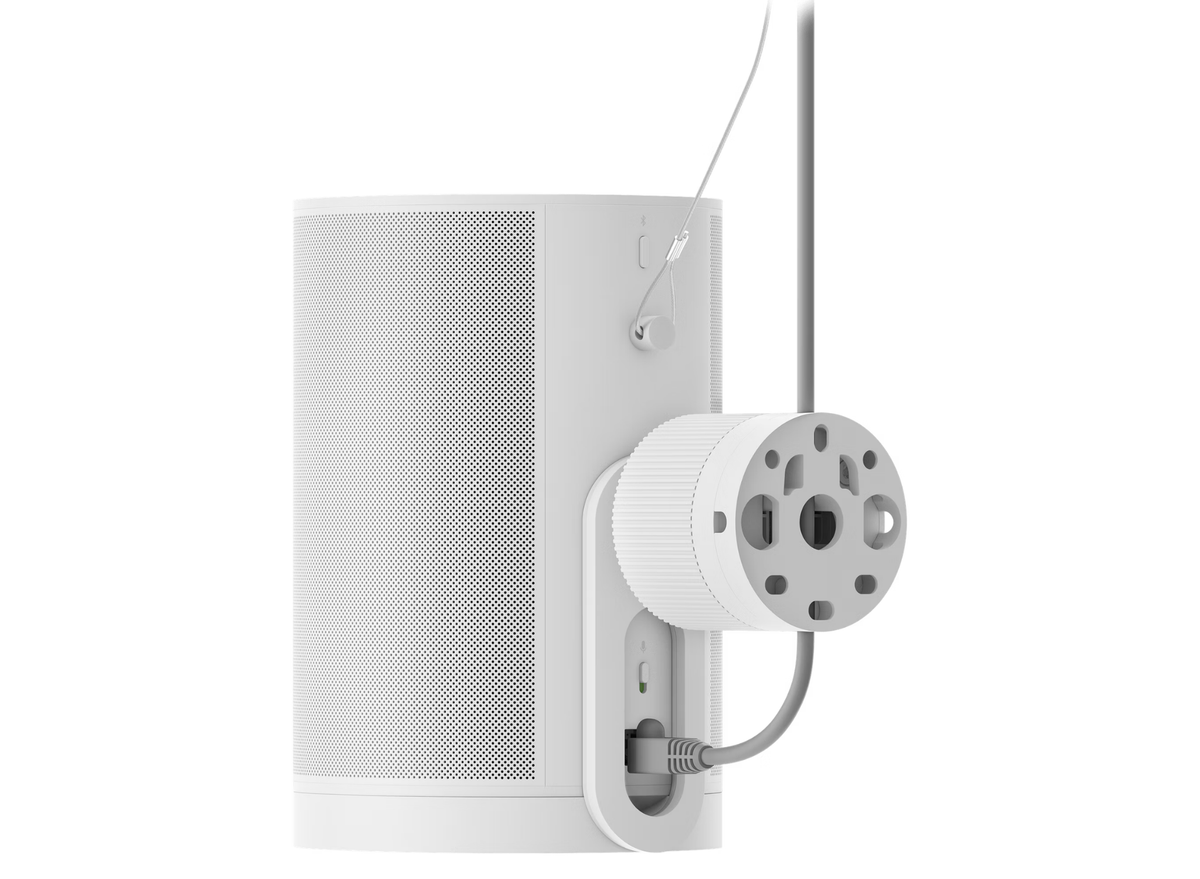 Sonos Era 100 Pro Surface Mount – Adjustable Wall & Ceiling Bracket with Cable Management | E1PMPWW1 Speaker Mount Sonos