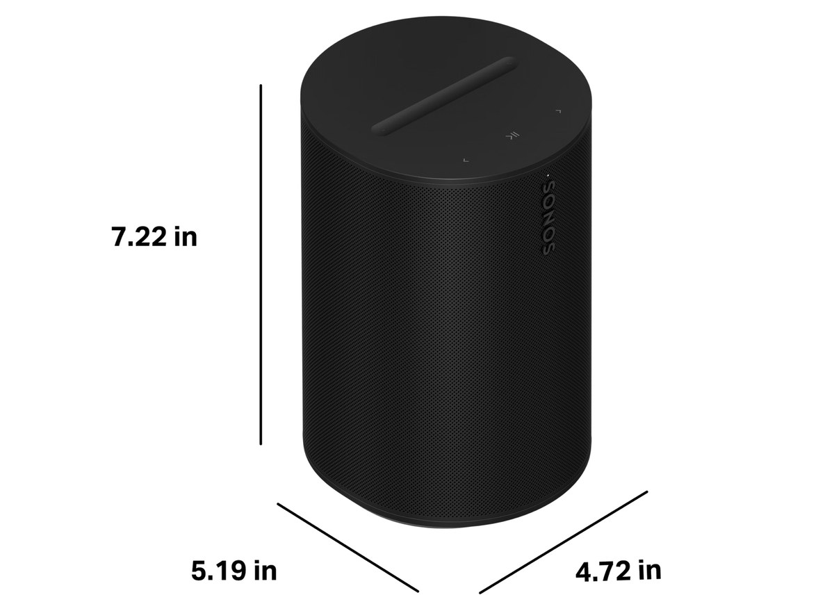 Sonos Era 100 SL Wireless Speaker – Stereo Sound, WiFi 6, Bluetooth 5.3 & Trueplay | E10SLUK1BLK Loudspeakers Sonos