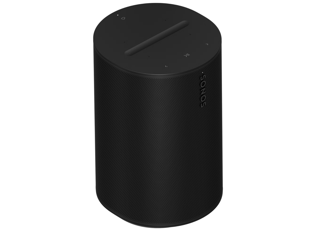 Sonos Era 100 Wireless Smart Speaker – WiFi 6, Bluetooth 5.3, Alexa & Stereo Sound | E10G1UK1BLK Loudspeakers Sonos
