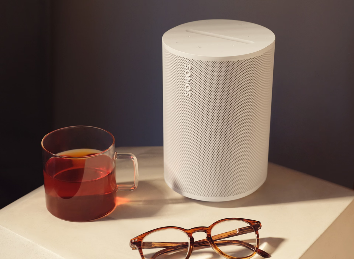 Sonos Era 100 Wireless Smart Speaker – WiFi 6, Bluetooth 5.3, Alexa & Stereo Sound | E10G1UK1 Loudspeakers Sonos