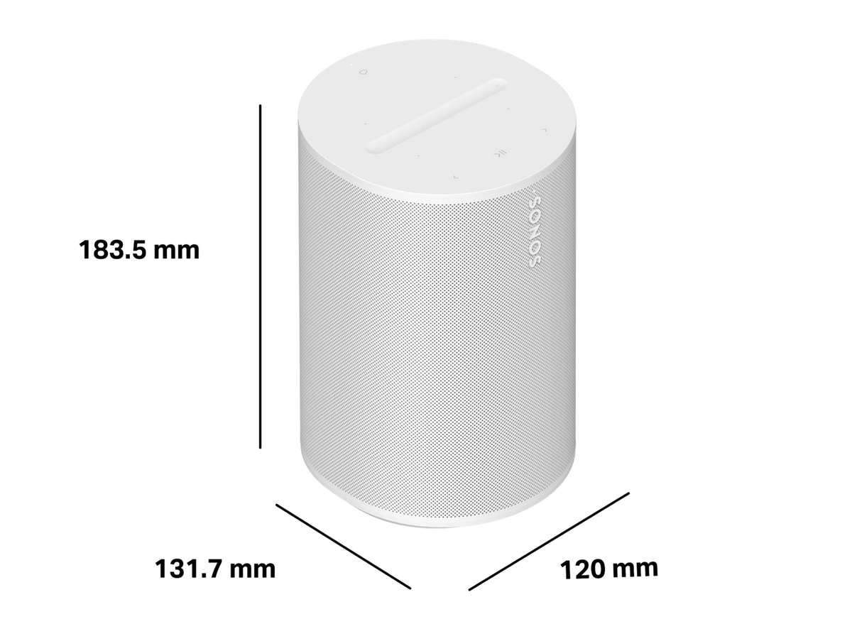 Sonos Era 100 Wireless Smart Speaker – WiFi 6, Bluetooth 5.3, Alexa & Stereo Sound | E10G1UK1 Loudspeakers Sonos
