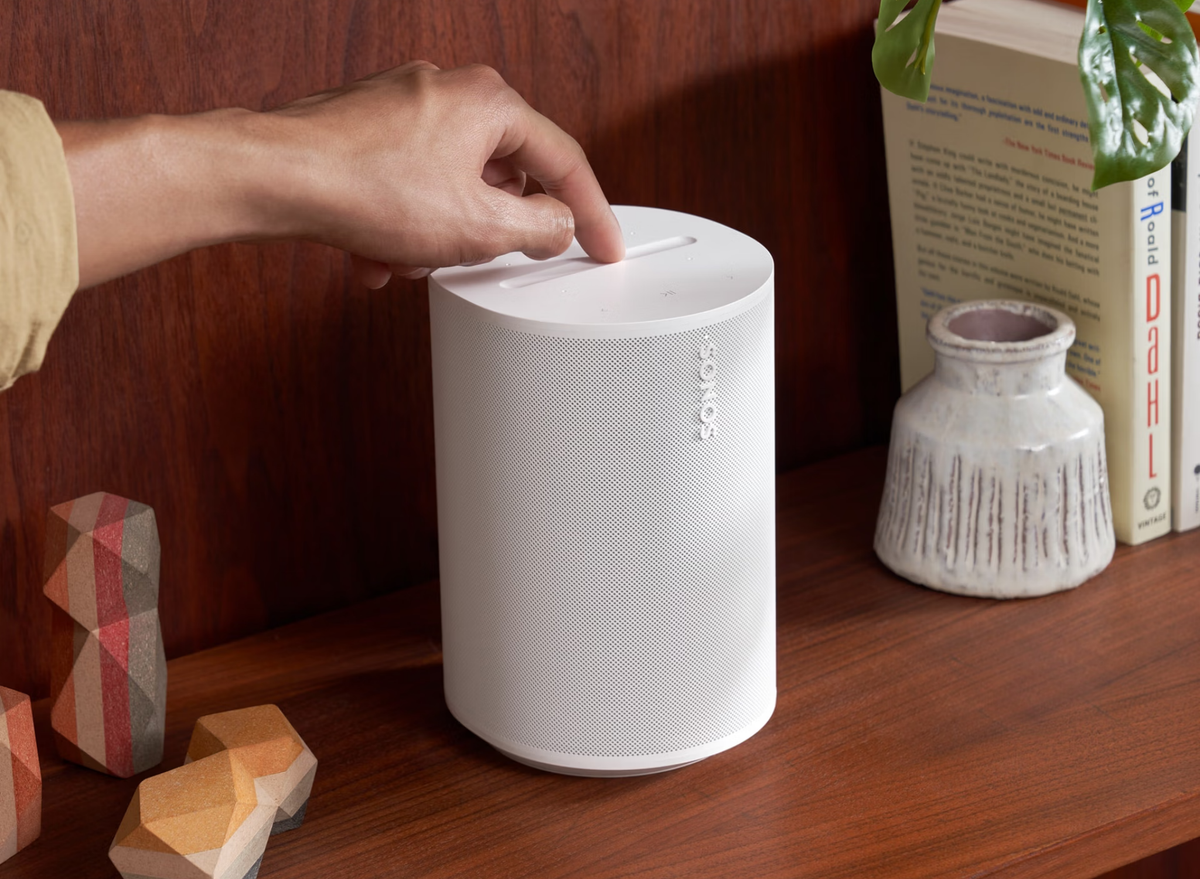 Sonos Era 100 Wireless Smart Speaker – WiFi 6, Bluetooth 5.3, Alexa & Stereo Sound | E10G1UK1 Loudspeakers Sonos