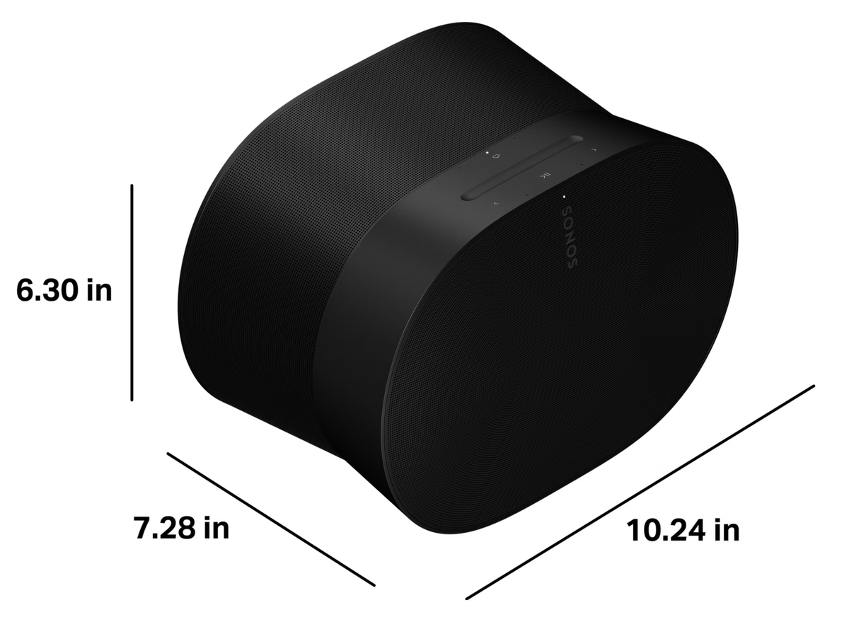 Sonos Era 300 Wireless Smart Speaker – Dolby Atmos, Spatial Audio, WiFi 6 & Bluetooth 5.3 | E30G1UK1BLK Speaker Sonos