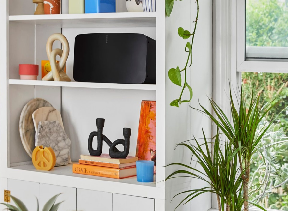 Sonos Five Wireless HiFi Speaker – High-Resolution Audio, Deep Bass & AirPlay 2 | FIVE1UK1BLK Speaker Sonos