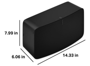 Sonos Five Wireless HiFi Speaker – High-Resolution Audio, Deep Bass & AirPlay 2 | FIVE1UK1BLK Speaker Sonos