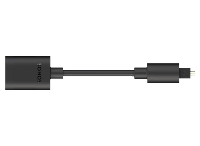 Sonos Optical Audio Adapter – TV Optical Connection for Arc Ultra, Arc, Beam & Amp | OPADPWW1BLK Adapter / Converter Sonos