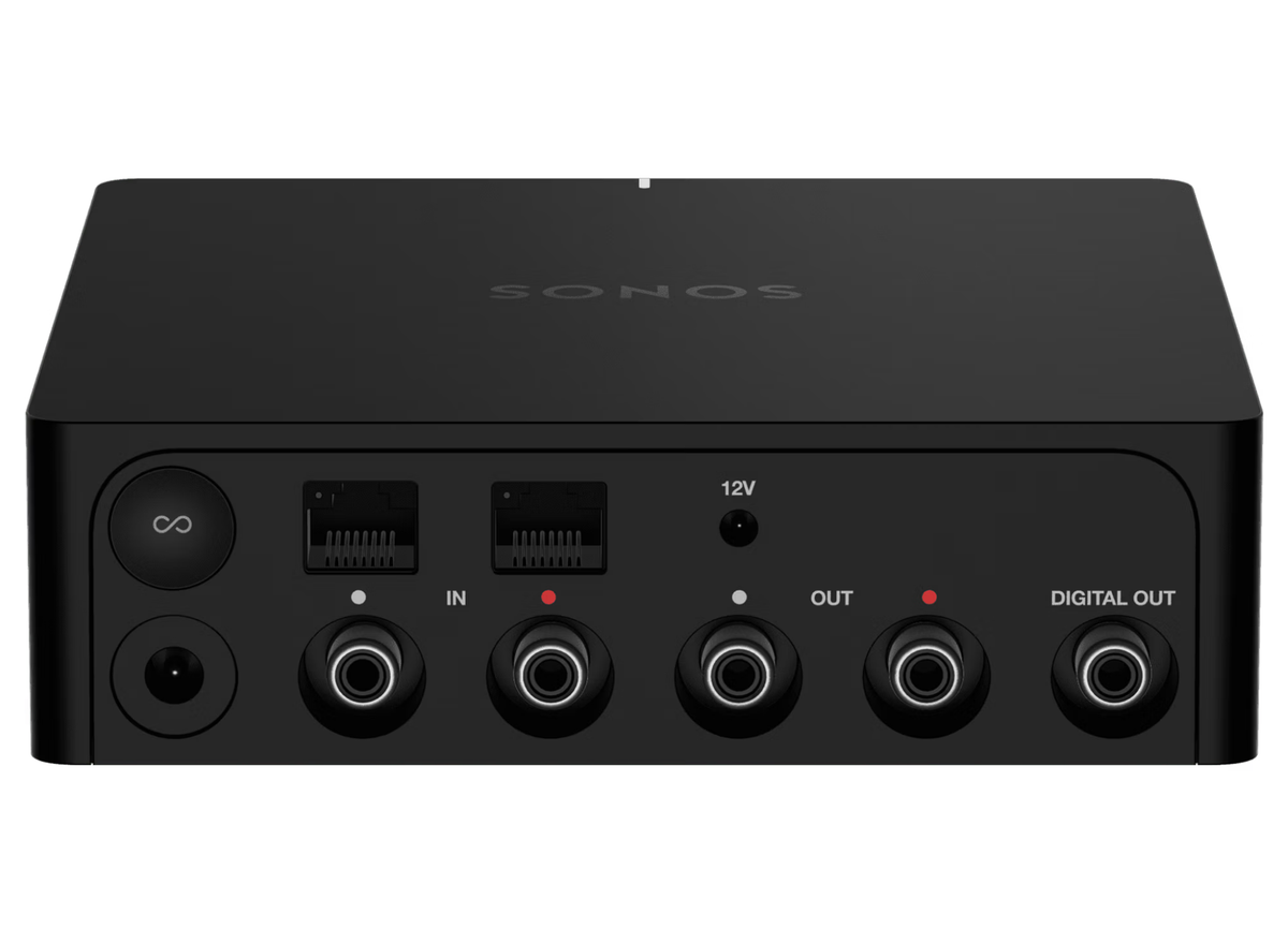 Sonos Port Wireless Audio Streamer – Multiroom, AirPlay 2, WiFi & RCA Connectivity | PORT1UK1BLK Digital Audio Streamer Sonos