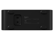 Sonos Sub 4 Wireless Subwoofer – Deep Bass, Dual Woofers, Trueplay & WiFi 6 | SUBG4UK1BLK Subwoofer Sonos