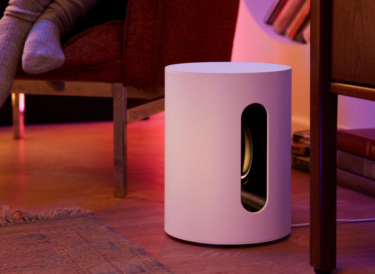 Sonos Sub Mini Wireless Subwoofer – Dual 6" Woofers, Deep Bass & WiFi Connectivity | SUBM1UK1 Subwoofer Sonos