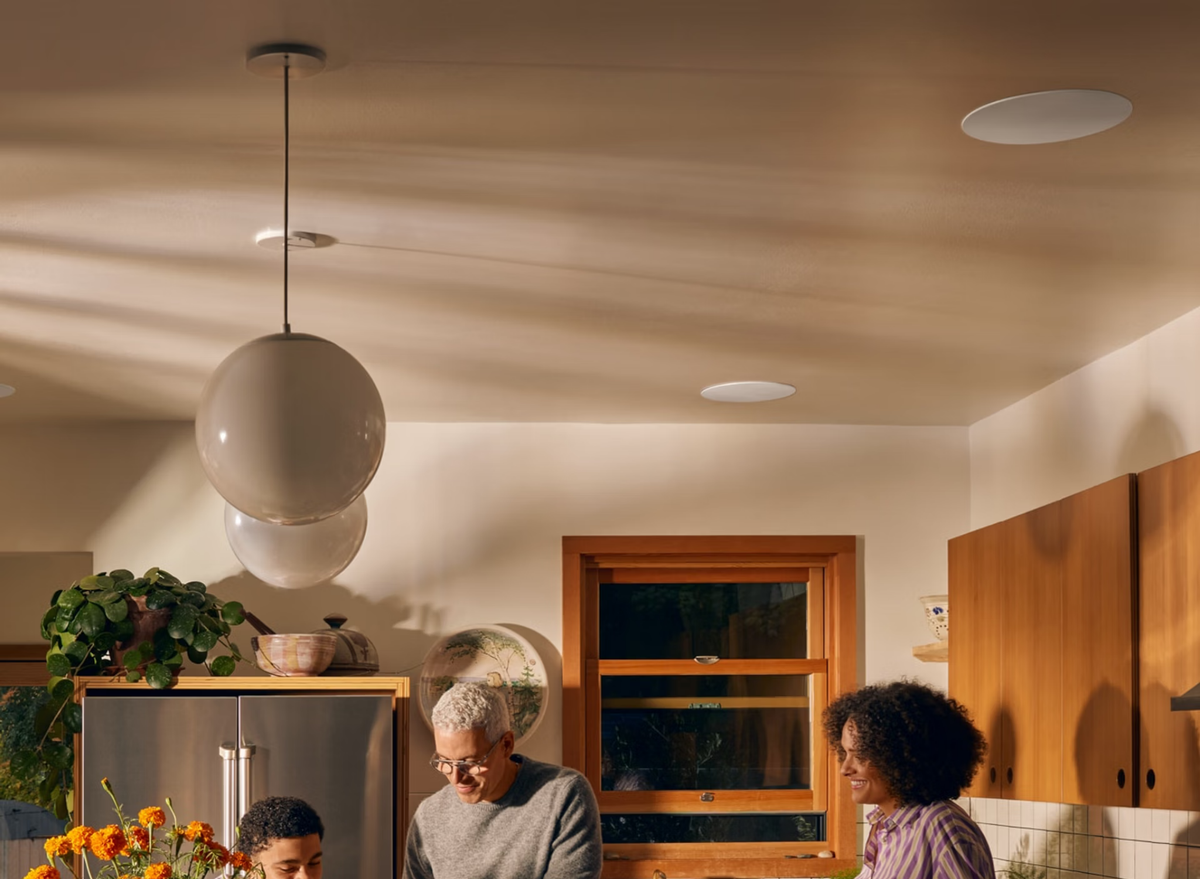 Sonos & Sonance 8" In-Ceiling Speakers (Pair) – 225W, Trueplay & Paintable Grilles | INCL8WW1 Speaker Sonos
