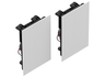 Sonos & Sonance In-Wall Speakers (Pair) – Paintable Grilles, Trueplay & 130W Power | INWLLWW1