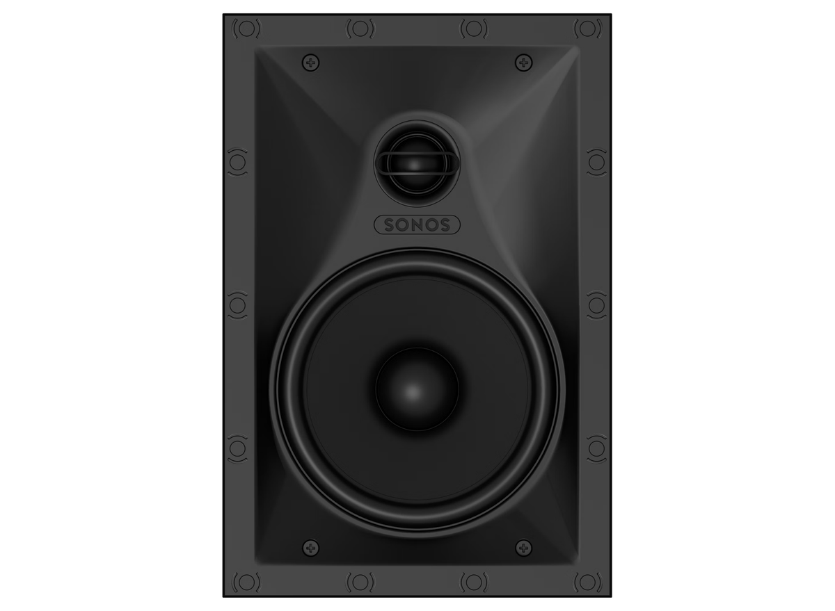 Sonos & Sonance In-Wall Speakers (Pair) – Paintable Grilles, Trueplay & 130W Power | INWLLWW1 Loudspeakers Sonos