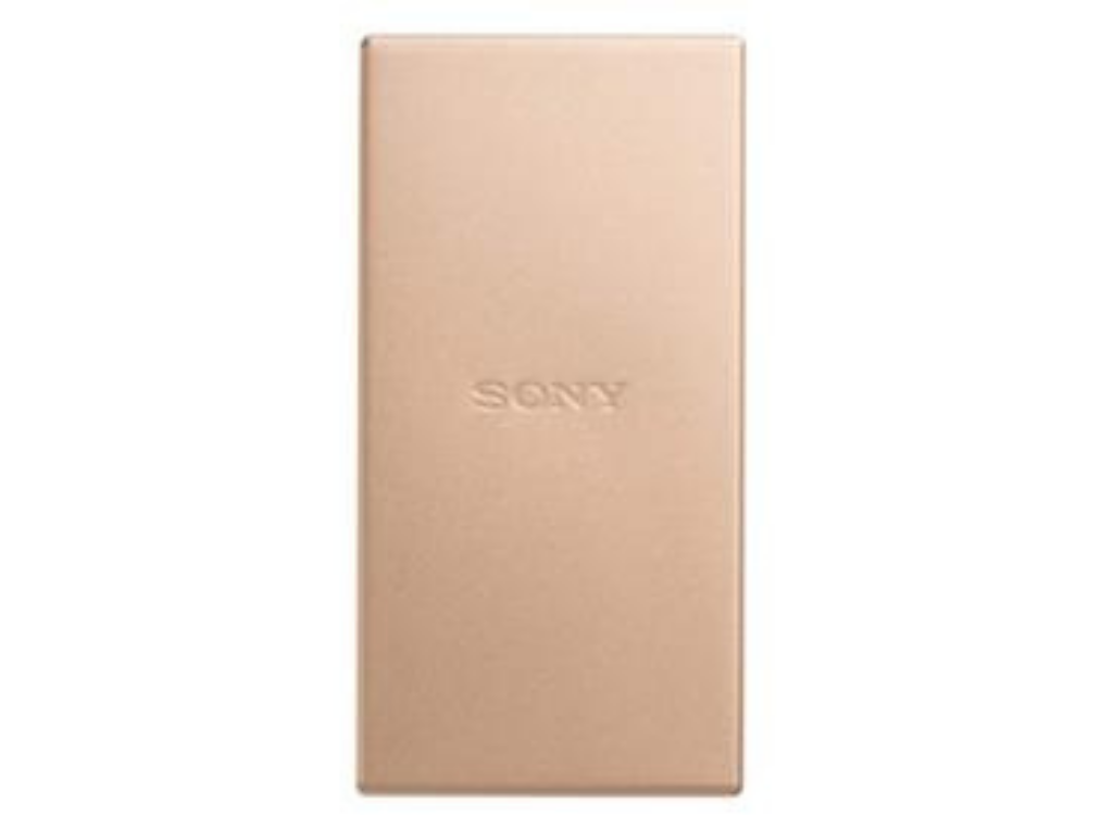 Sony Power Bank Lithium-Ion (Li-Ion) 5000 mAh, Gold | CP-SC5 Power & Charging Sony