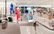 Moove 55" Superslim Freestanding Double-Sided Digital Poster Freestanding Digital Signage Display ScreenMoove