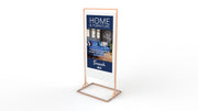 Moove 55" Superslim Freestanding Double-Sided Digital Poster Freestanding Digital Signage Display ScreenMoove
