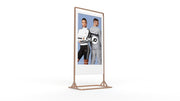 Moove 55" Superslim Freestanding Double-Sided Digital Poster Freestanding Digital Signage Display ScreenMoove