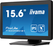 iiyama ProLite T1633MSC-B1 15.6" PCAP 10 Points Touch Screen Monitor Touchscreen Monitor iiyama