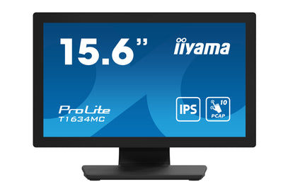 iiyama ProLite T1634MC-B1S 15.6" Full HD PCAP 10 Point Touch Monitor Touchscreen Monitor iiyama