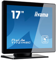 iiyama ProLite T1721MSC-B2 17" 5ms 10 Touch Points And PCAP Technology Touchscreen Touchscreen Monitor iiyama
