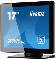 iiyama ProLite T1721MSC-B2 17" 5ms 10 Touch Points And PCAP Technology Touchscreen Touchscreen Monitor iiyama